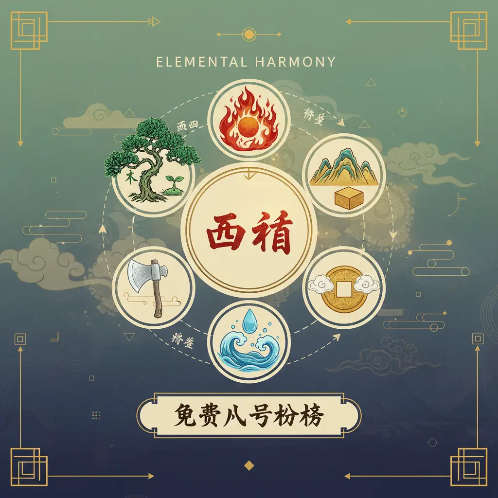 免費八字分析 - 五行