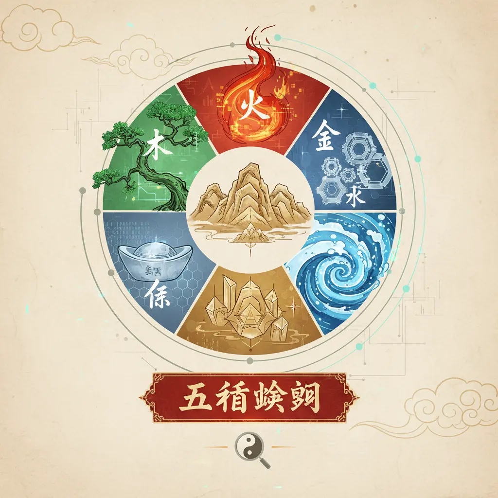 五行查詢 - 五行