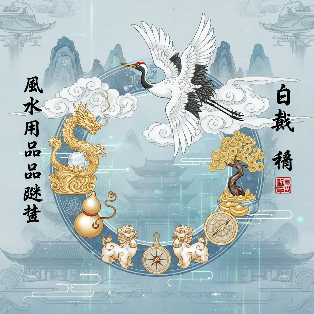 白鶴鳴 - 風水用品擺設