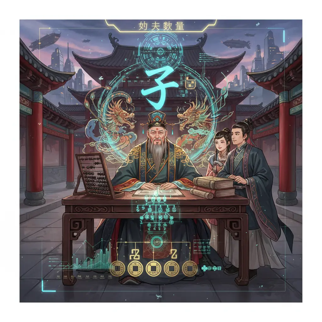 子女數量 - 算命師