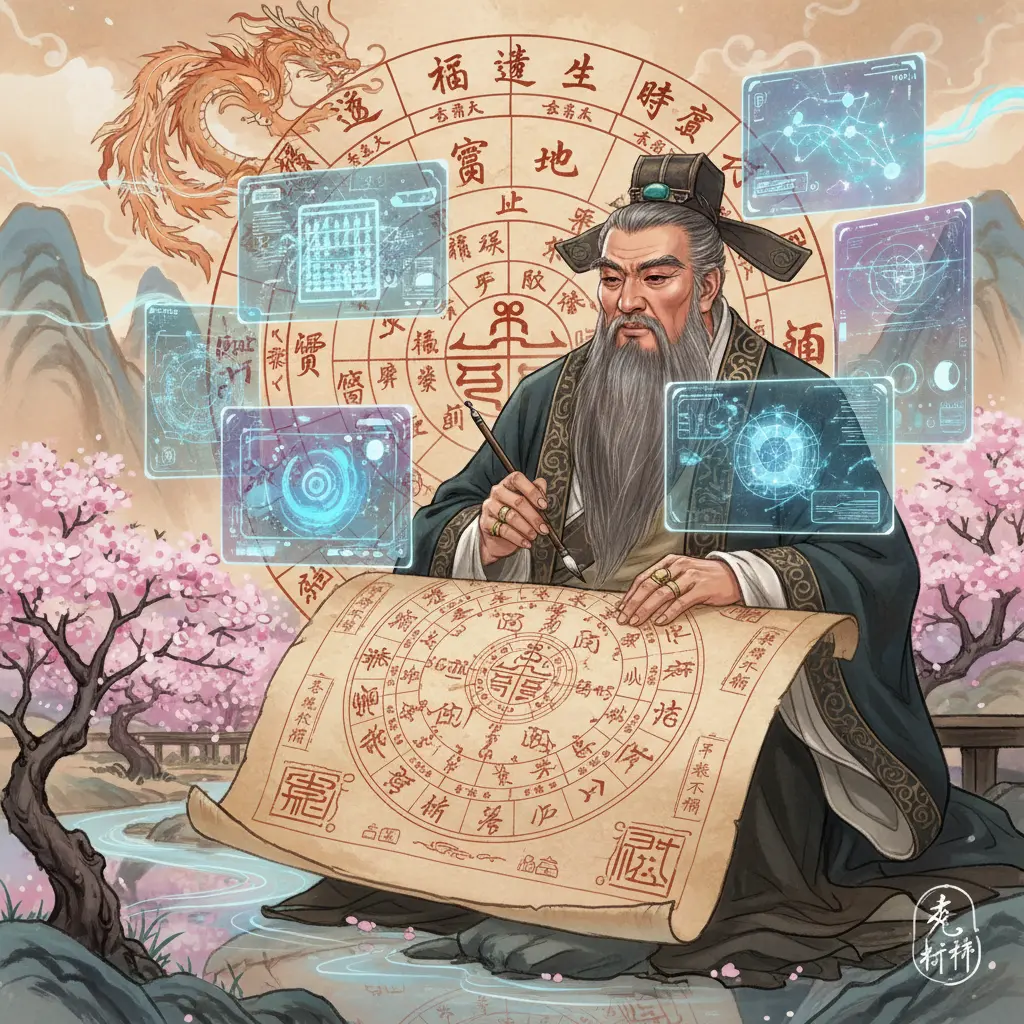 算八字命盤 - 算命師