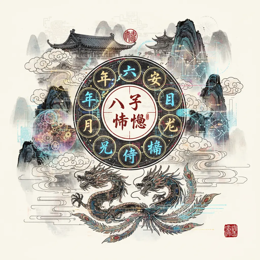8字 - 八字命盤