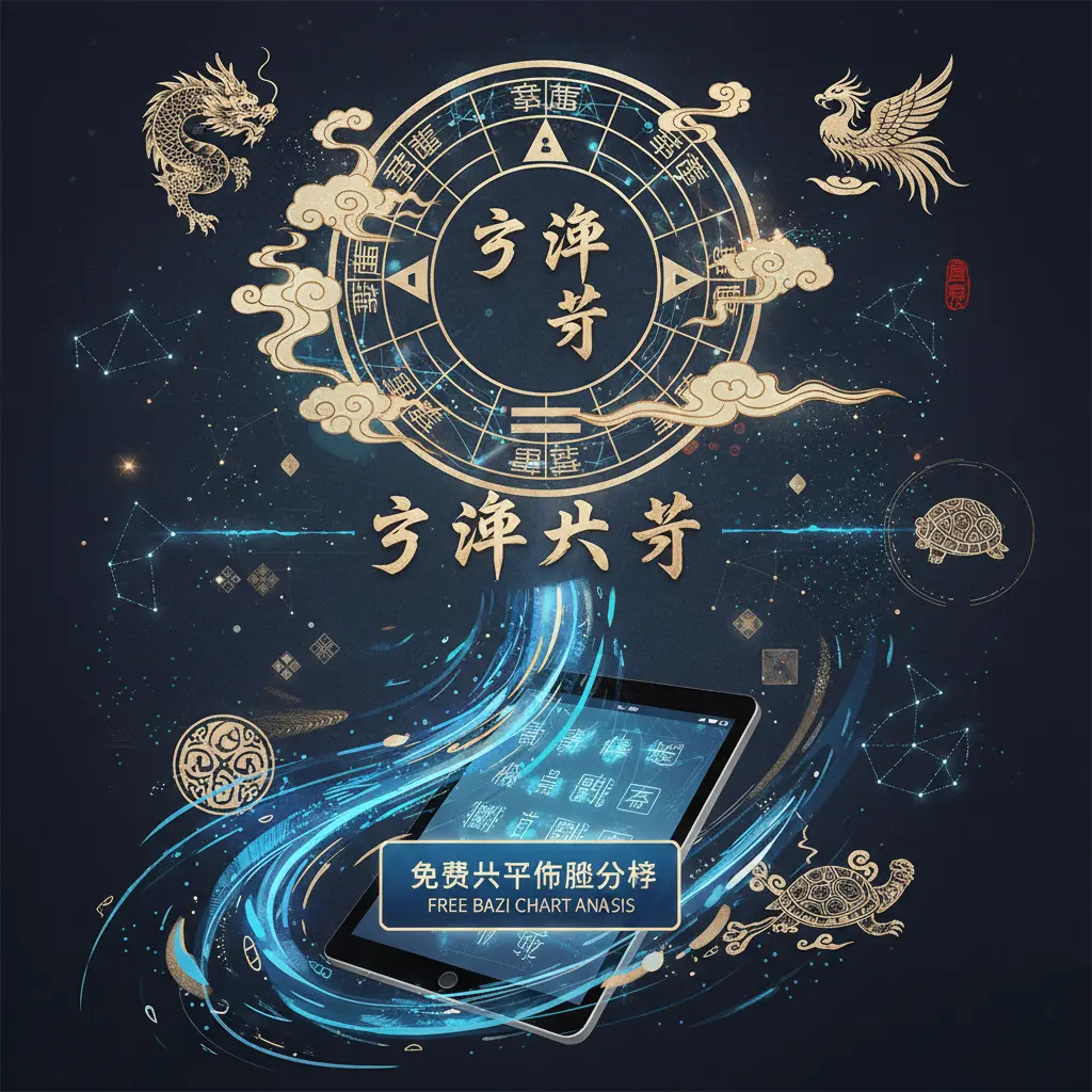 免費八字命盤分析 - 子平八字