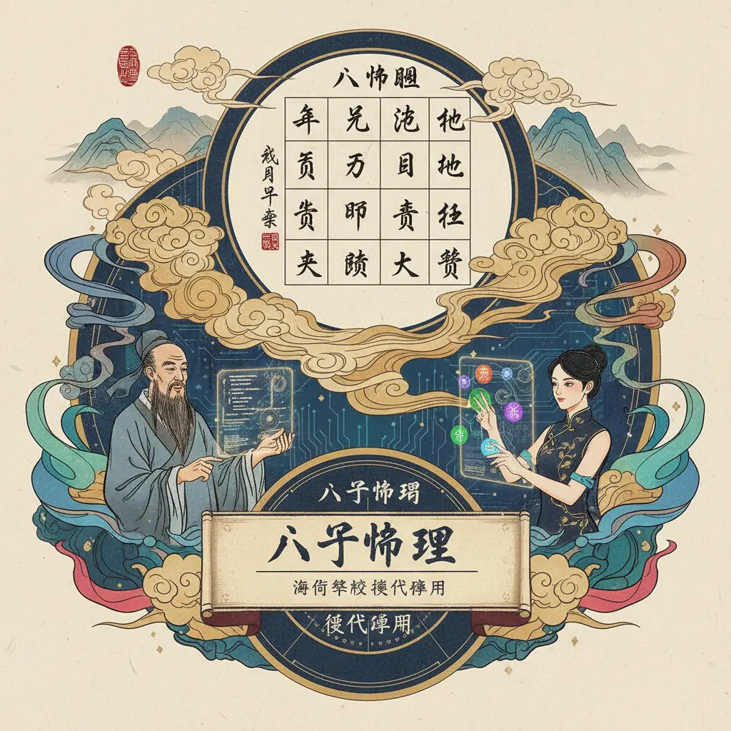 八字命評 - 八字命盤
