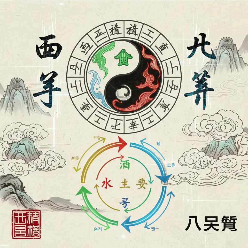 八字算 - 五行分析