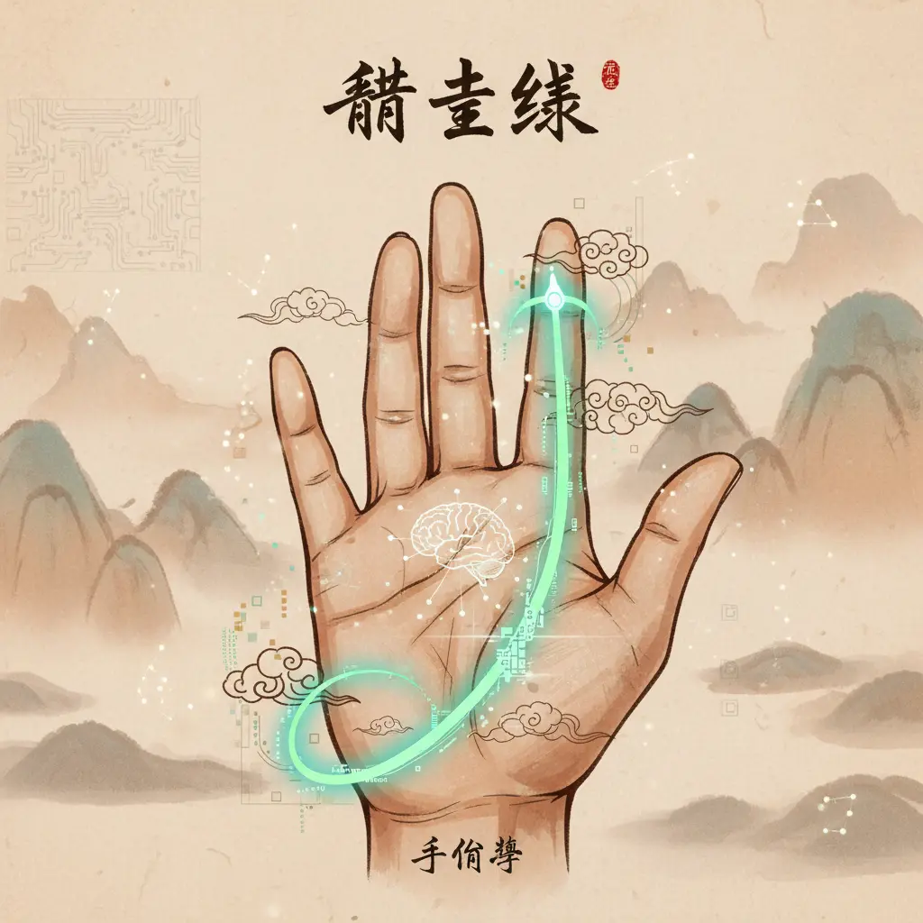 手相學 - 智慧線