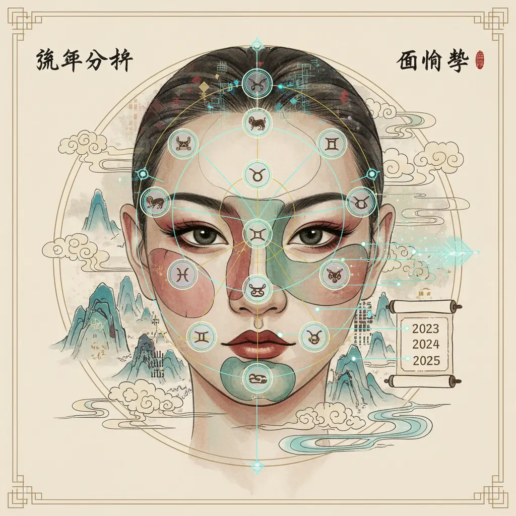 流年分析 - 面相學