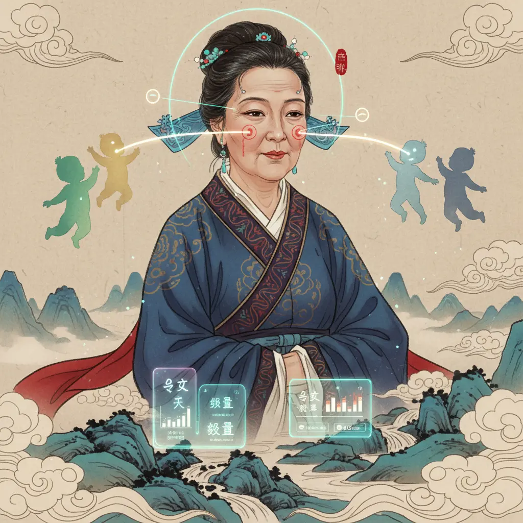 子女數量 - 面相學