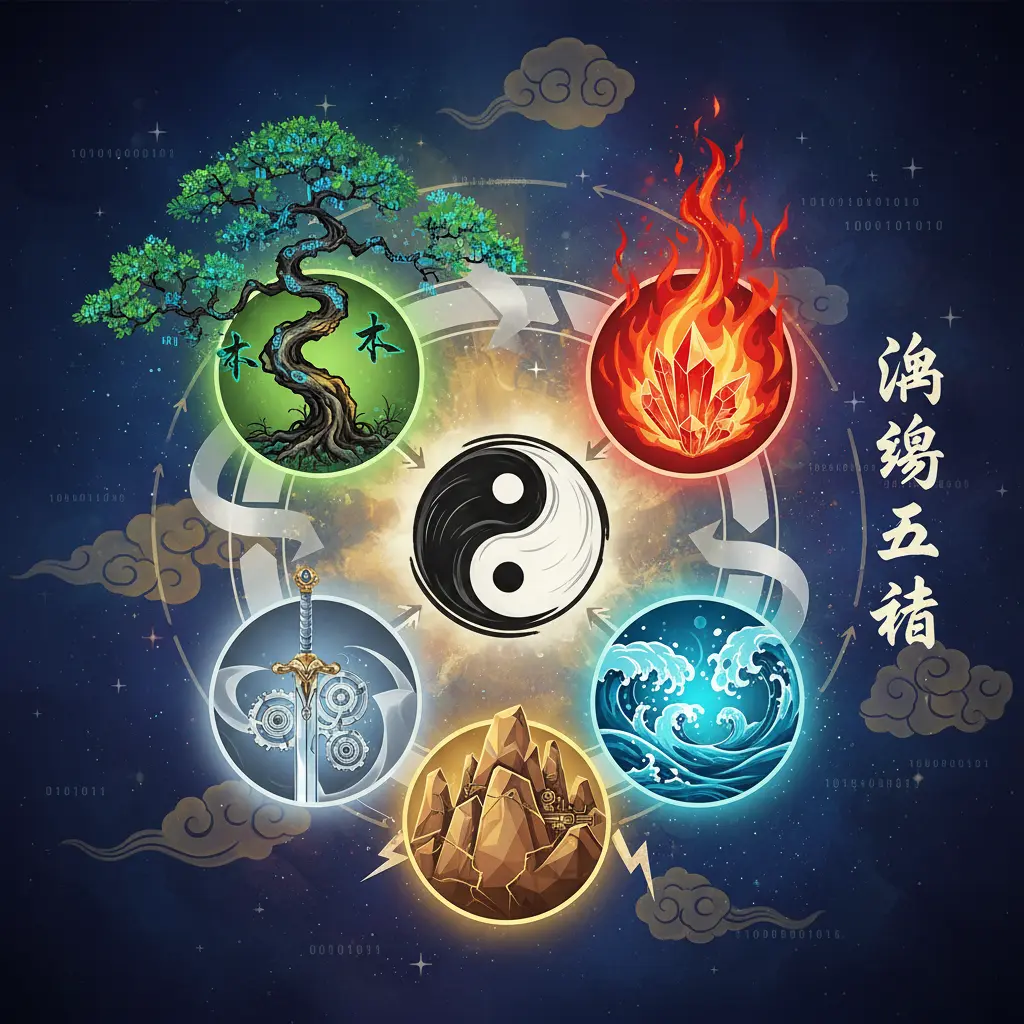 陰陽五行 - 五行