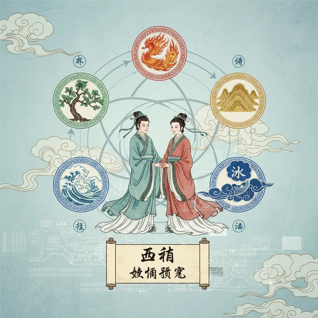婚姻預測 - 五行