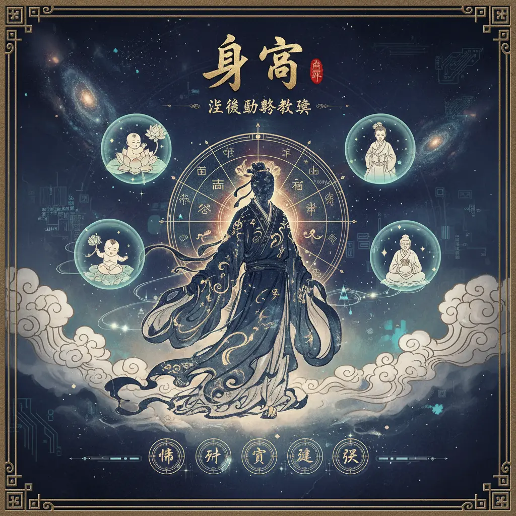 紫微鬥數教學 - 身宮