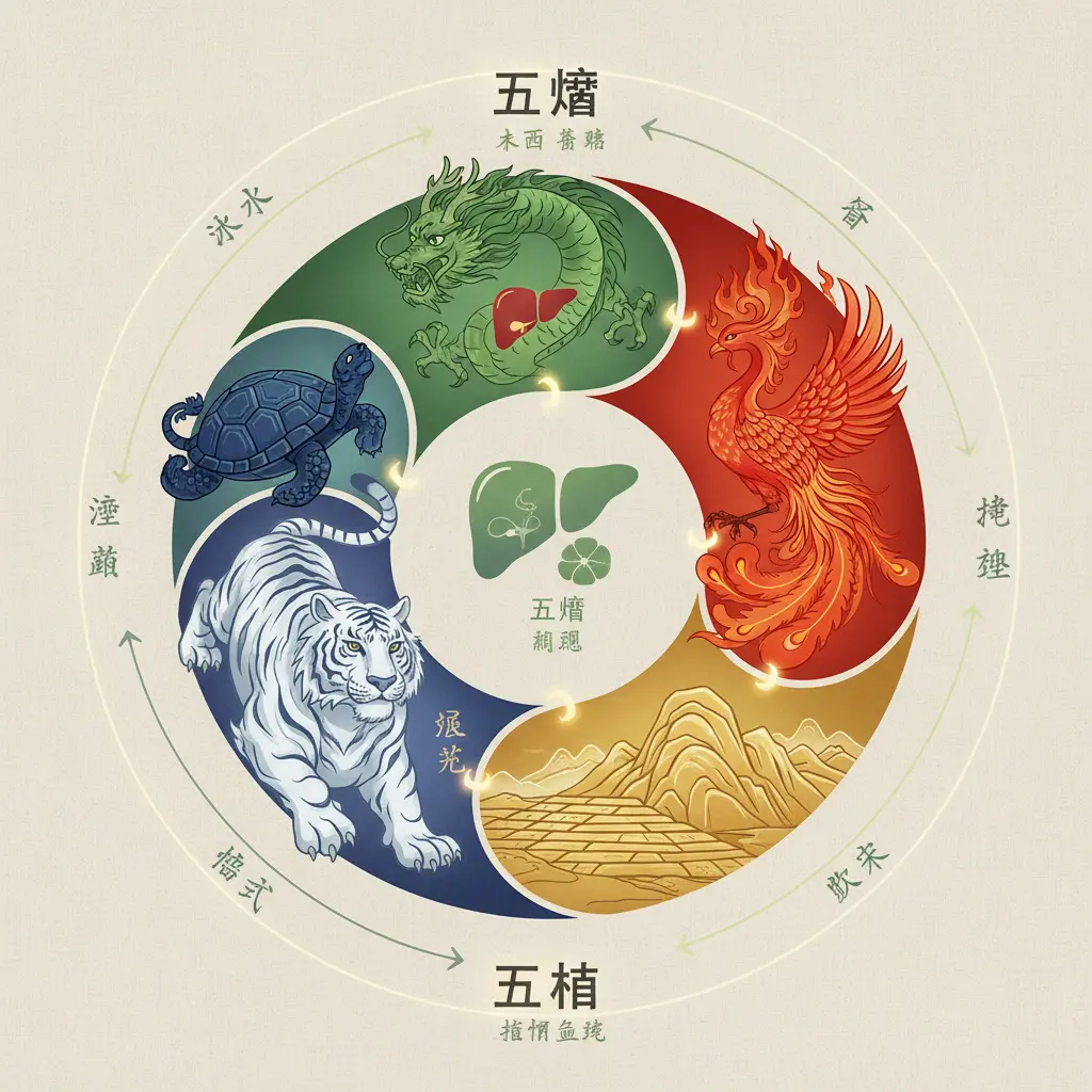 五行 - 五臟