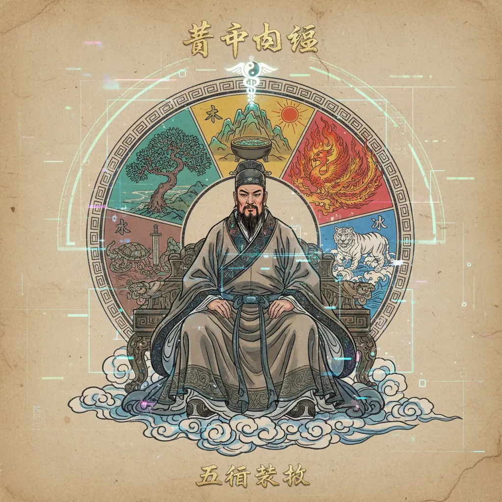 五行結構 - 黃帝內經