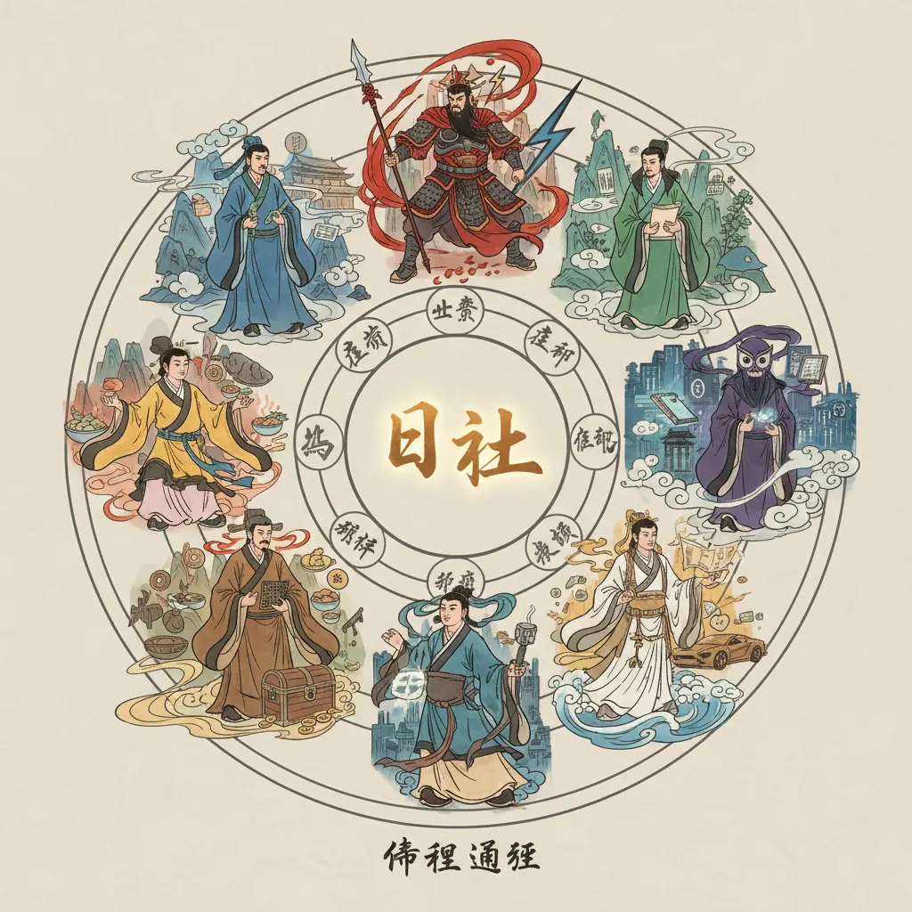 命理解讀 - 十神