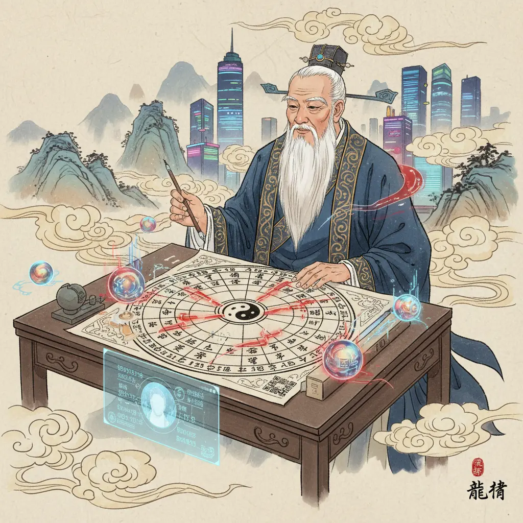 八字盤 - 算命師