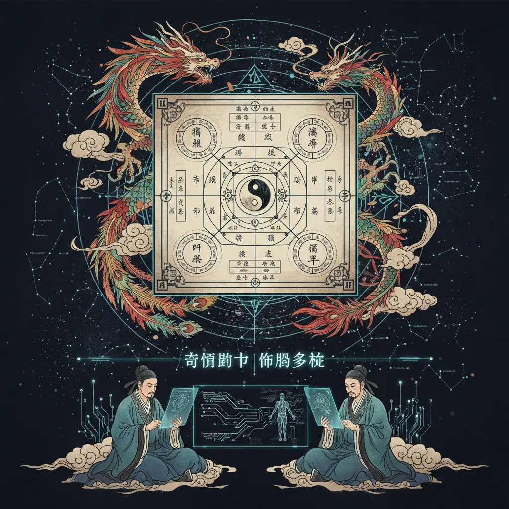 命盤解析 - 奇門遁甲