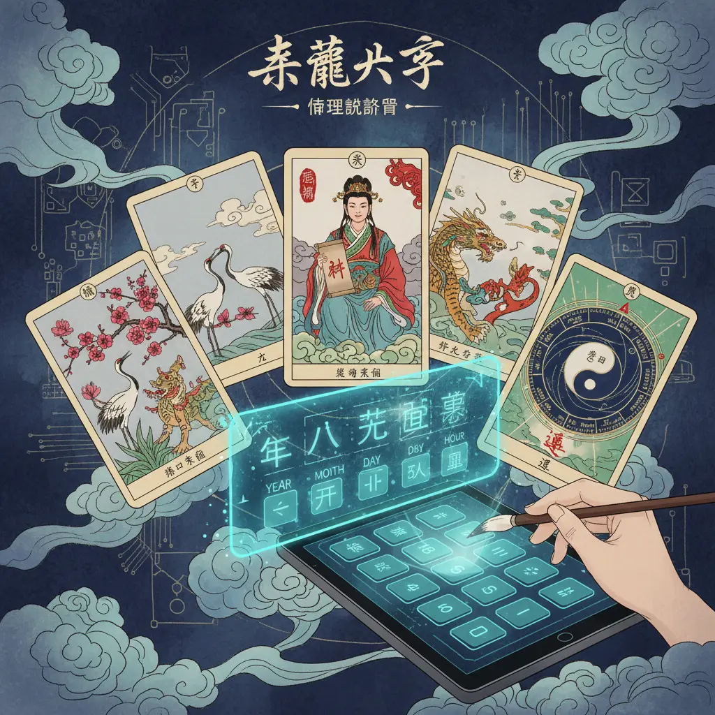八字計算器 - 塔羅牌