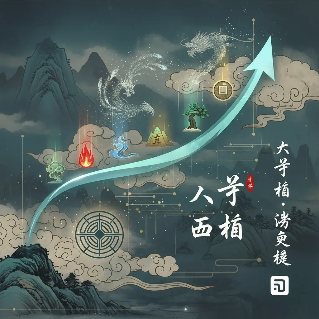 運勢曲線 - 八字五行