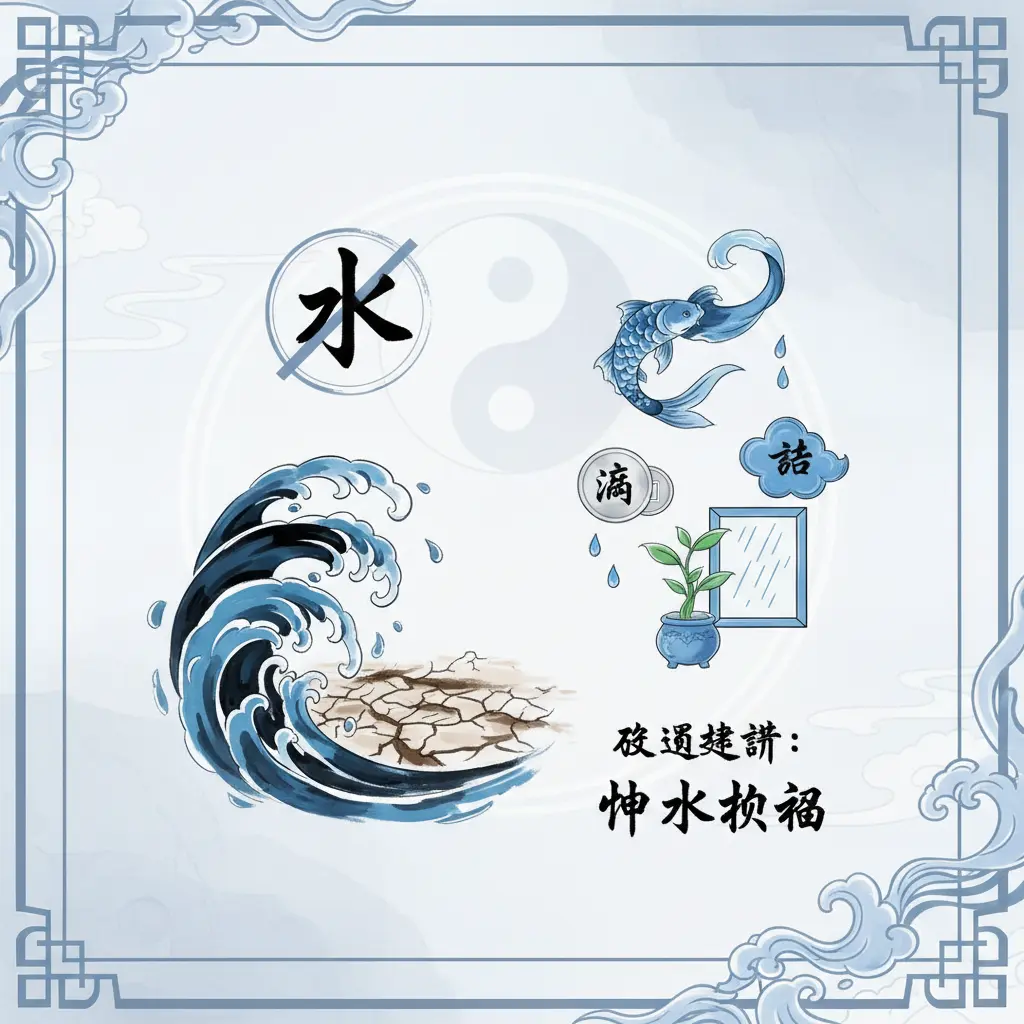 改運建議 - 五行缺水