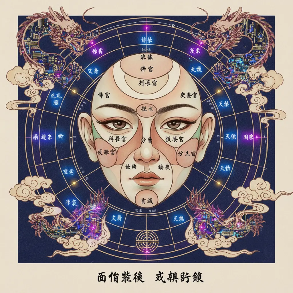 紫微鬥數排盤 - 面相學
