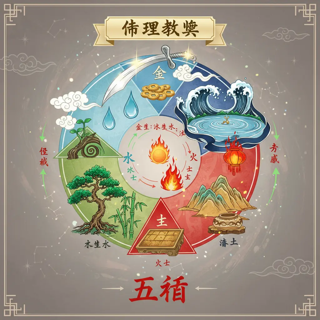 命理教學 - 五行