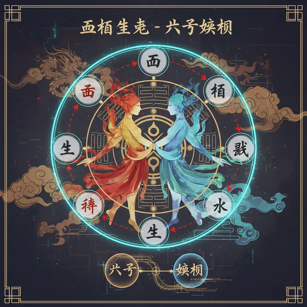 八字婚姻 - 五行生剋