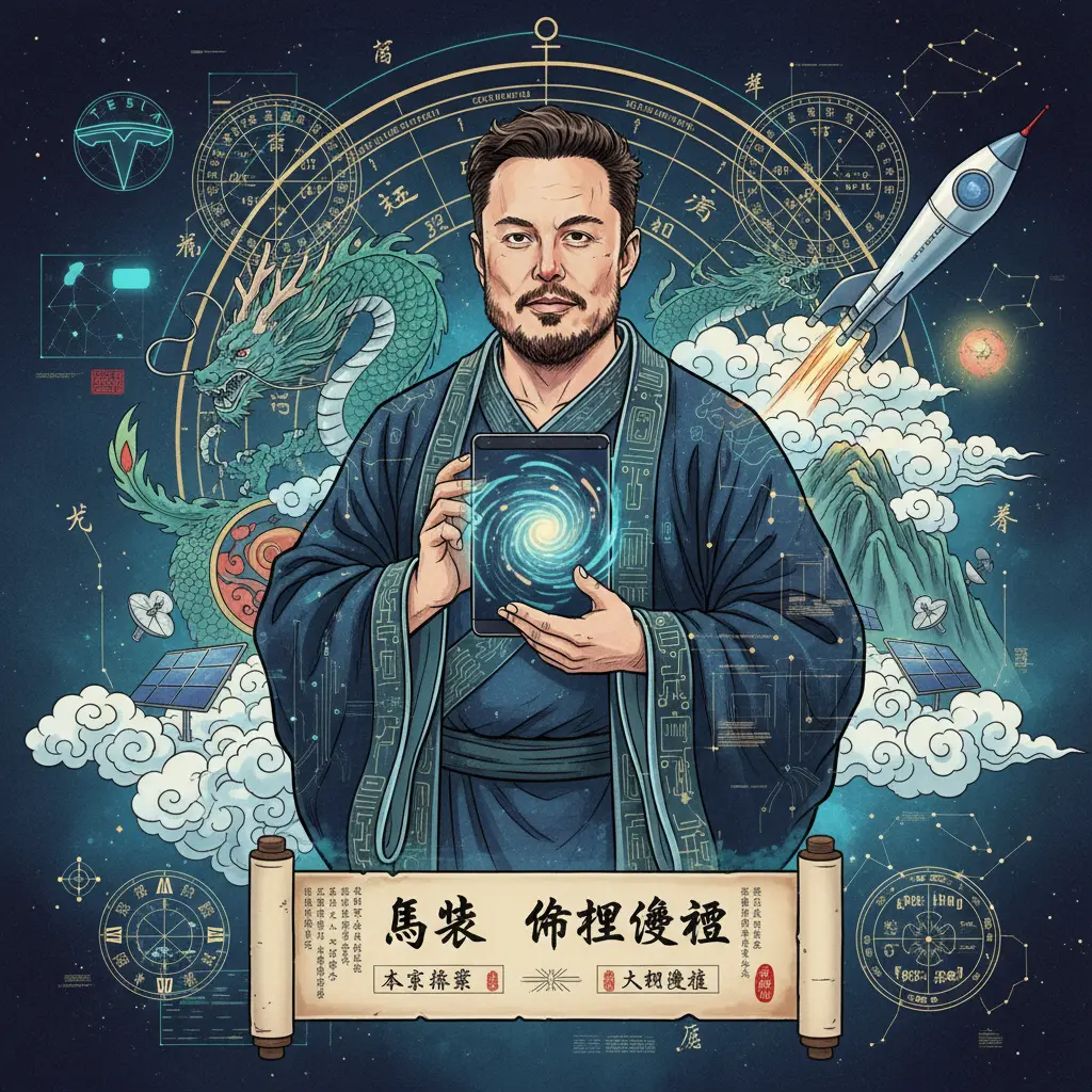 命理驗證 - 馬斯克
