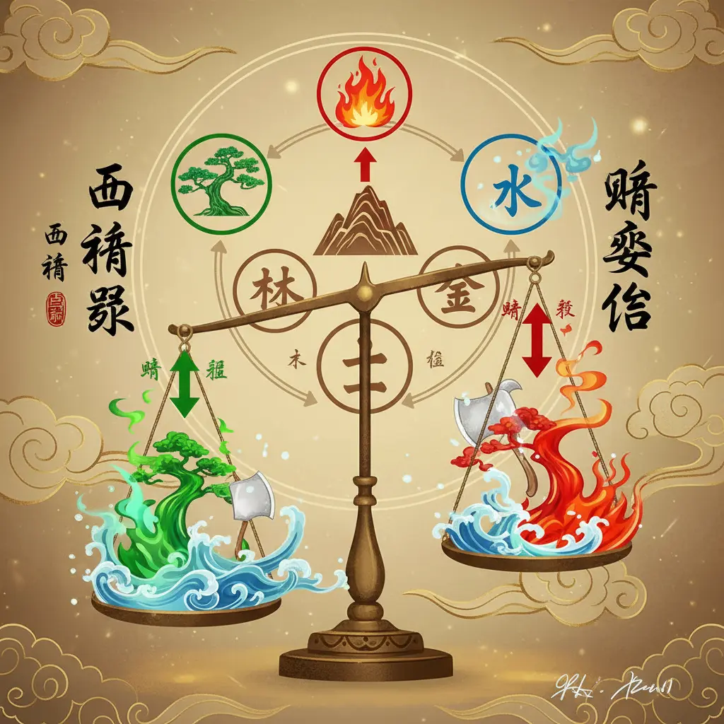 旺衰評估 - 五行強弱