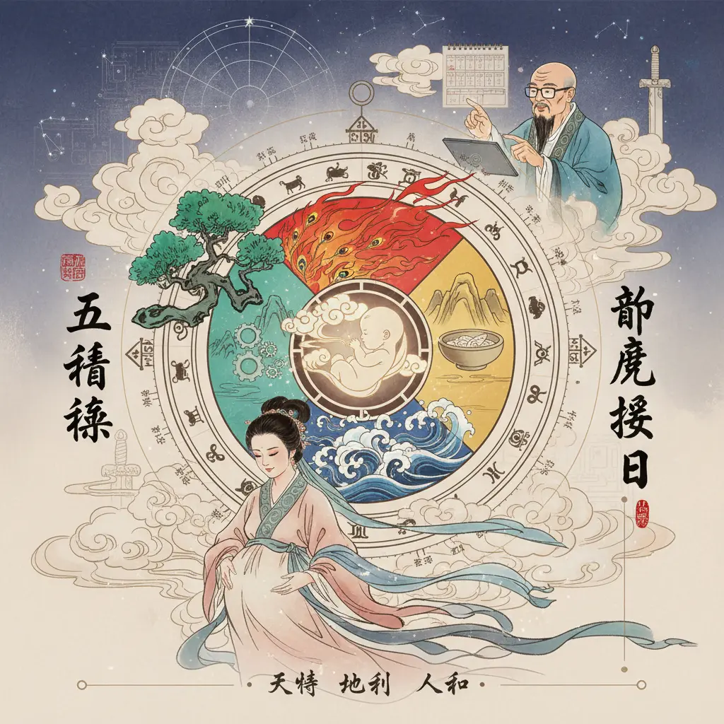 剖腹產擇日 - 五行平衡