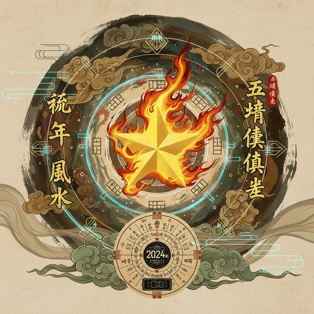 流年風水 - 五黃廉貞星