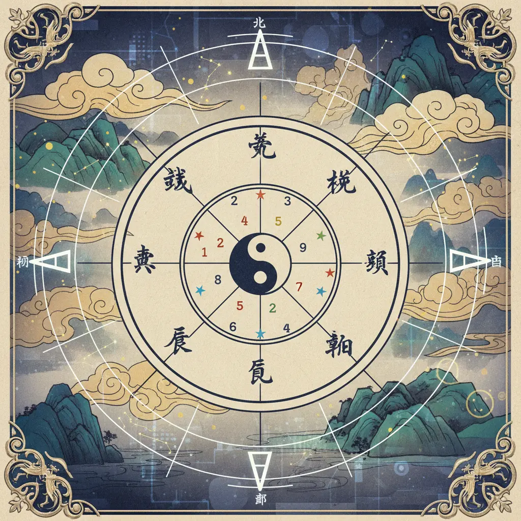 玄空飛星風水 - 八卦