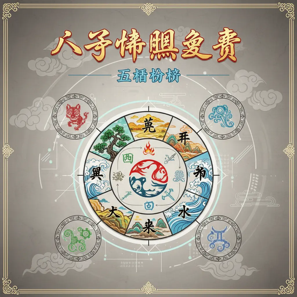 八字命盤免費 - 五行