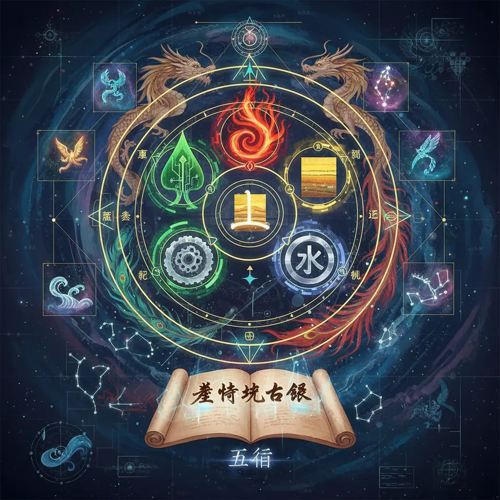 星命抉古錄 - 五行