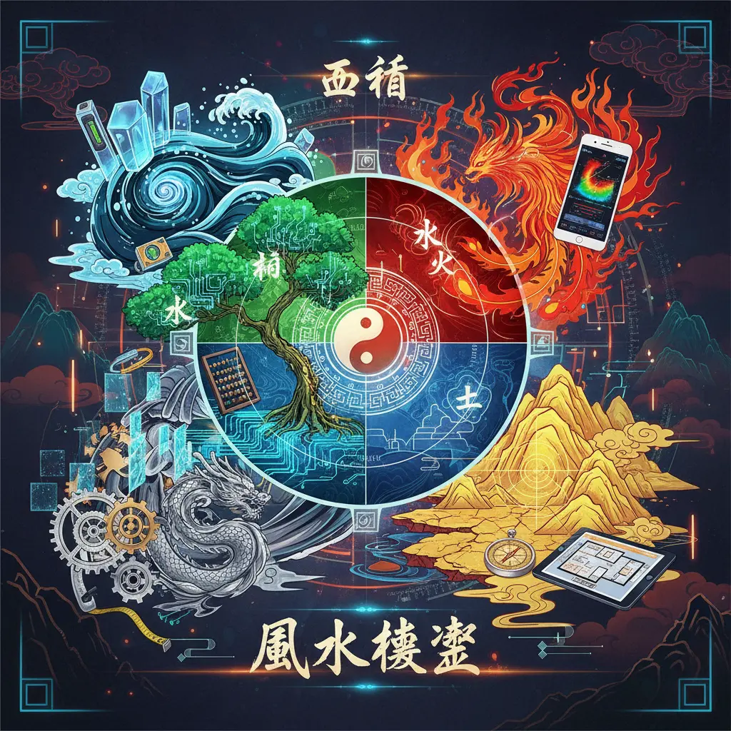 風水檢測 - 五行