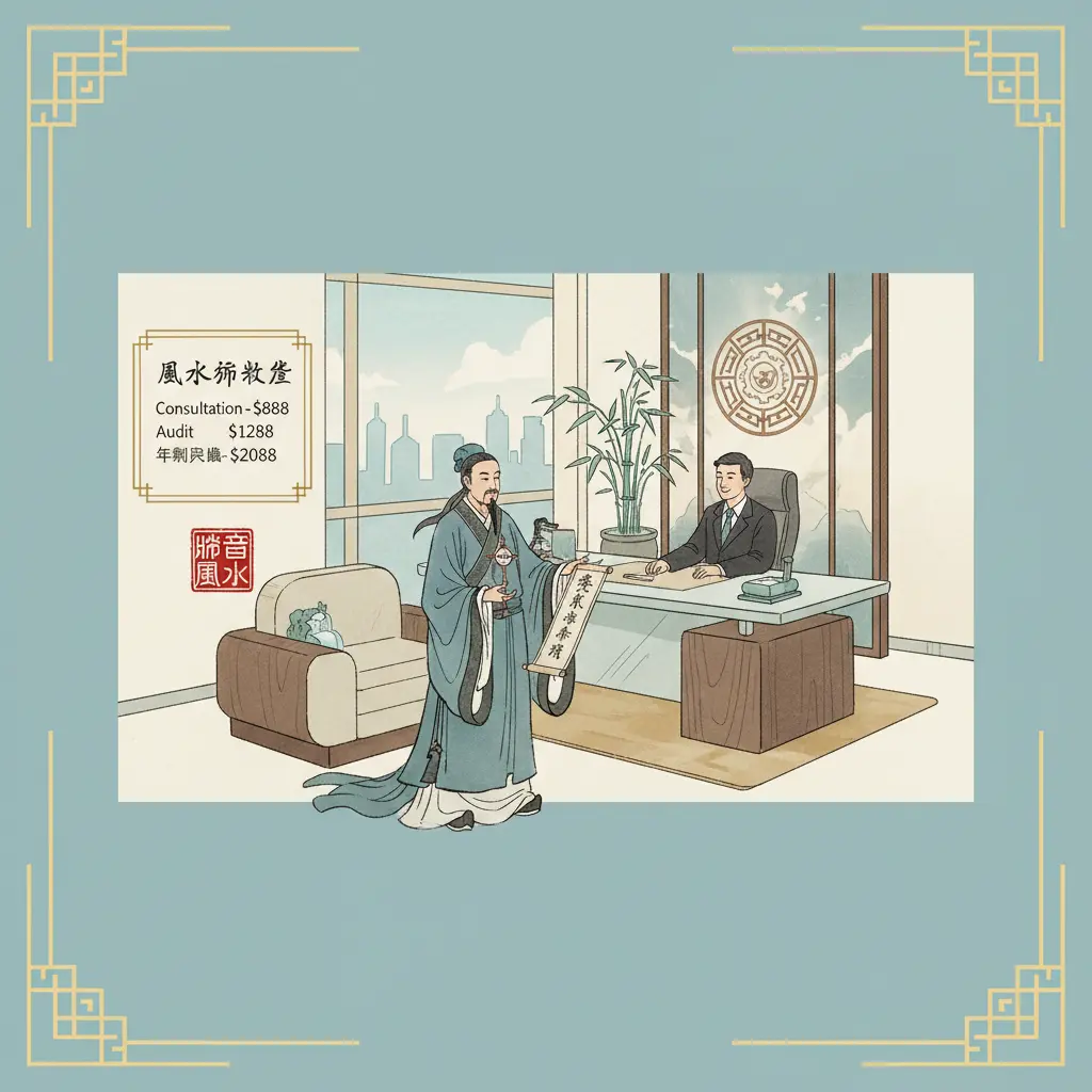 風水師收費 - 辦公室風水