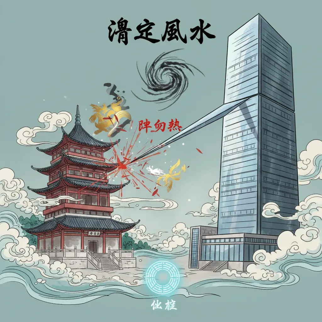 壁刀煞 - 陽宅風水