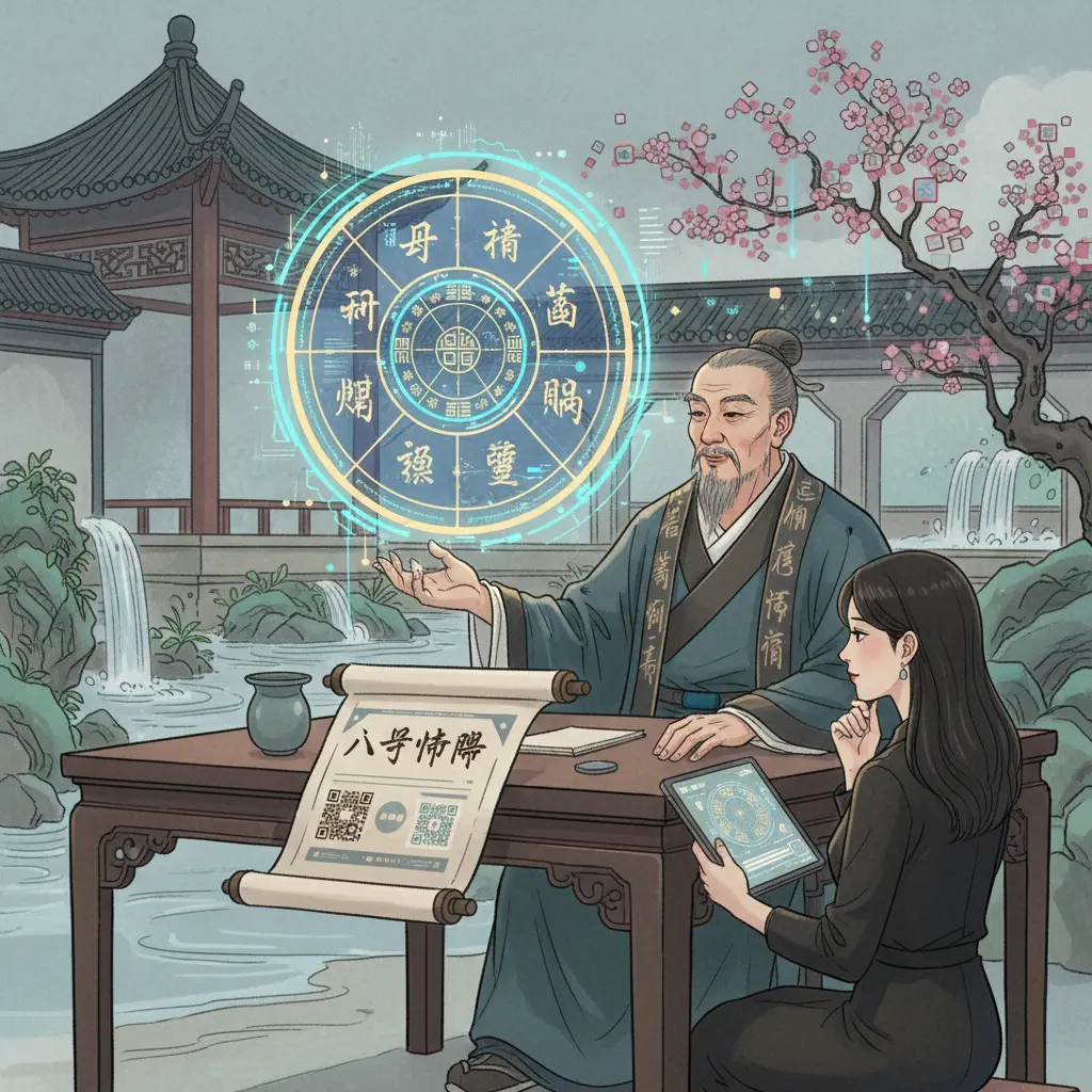 8字命盤 - 算命師