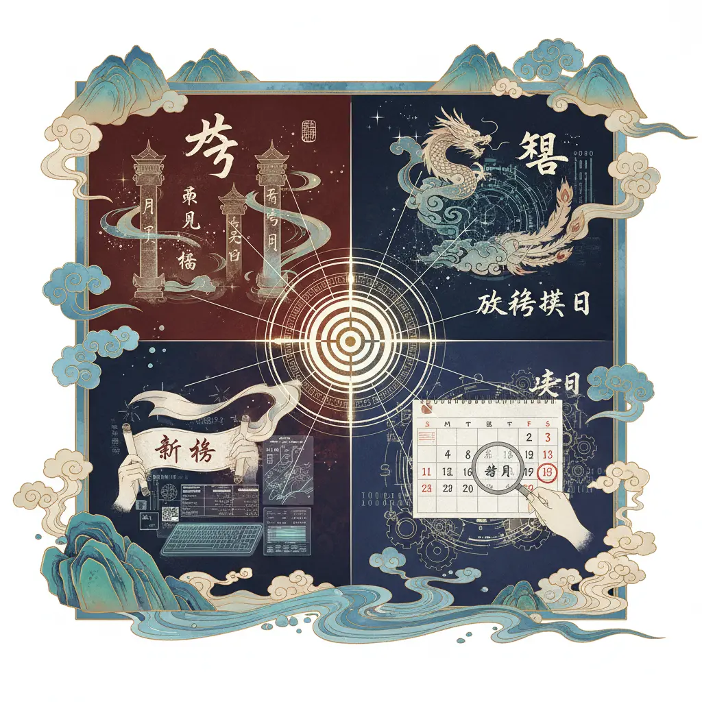 改名擇日 - 八字格局