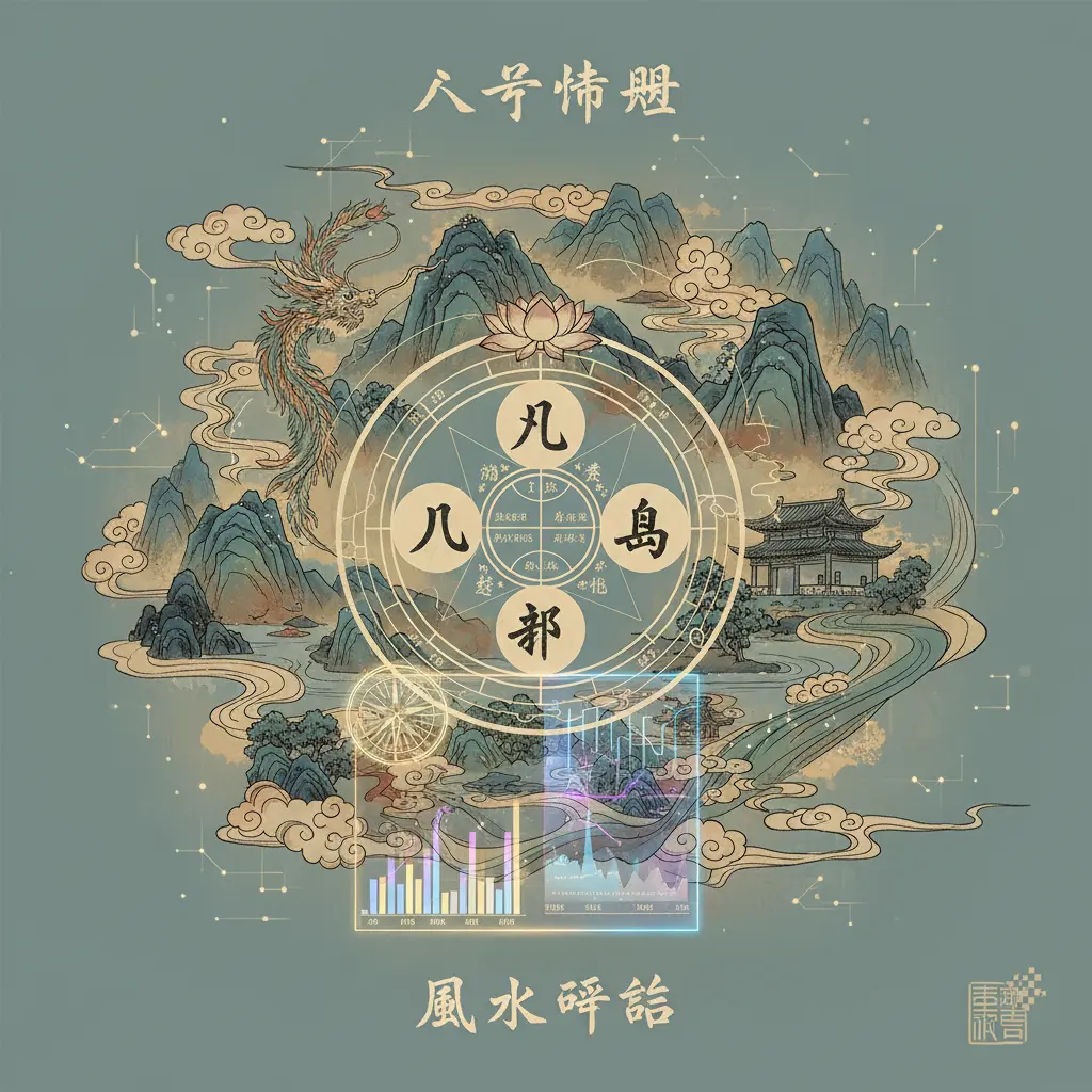 風水評估 - 八字命盤