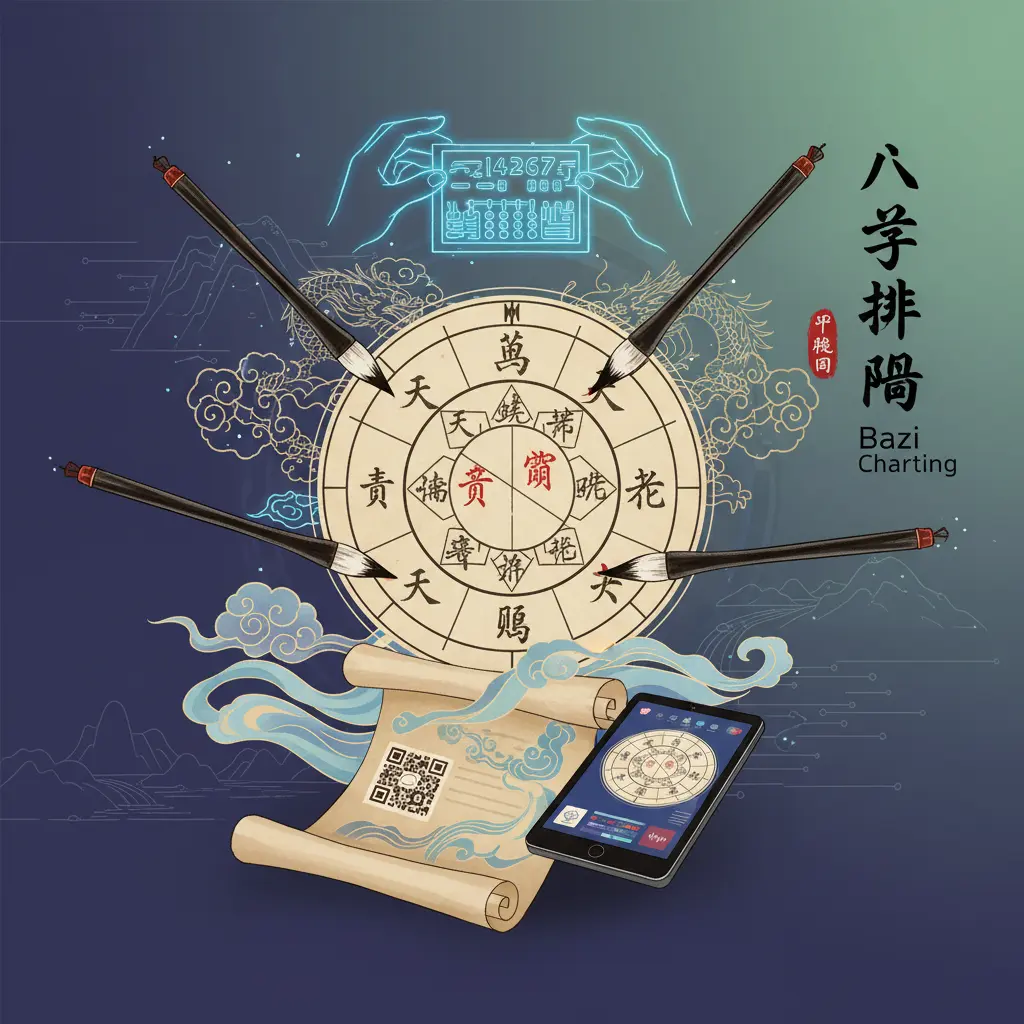 排 八字 - 八字
