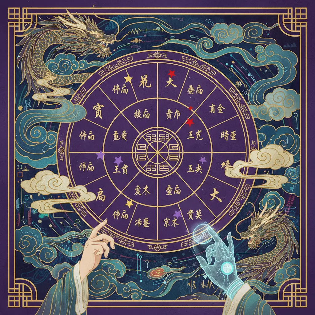 命盤排盤 - 紫微命盤