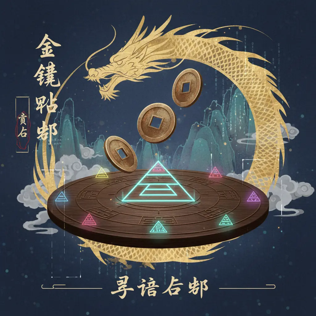 易經占卜 - 金錢卦占卜