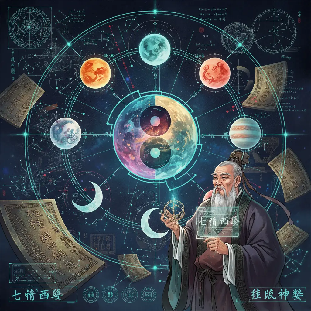 鐵版神數 - 七政四餘