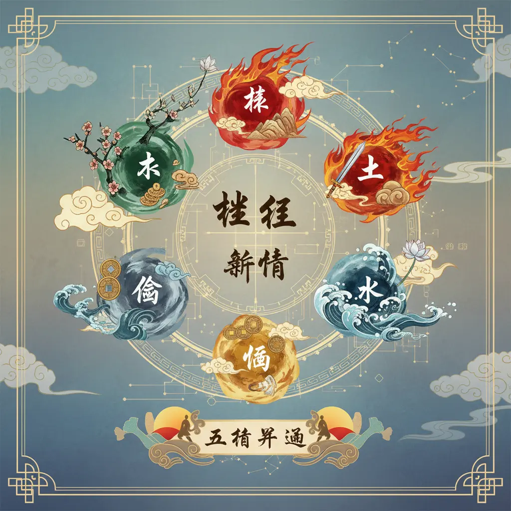 姓名算命 - 五行開運