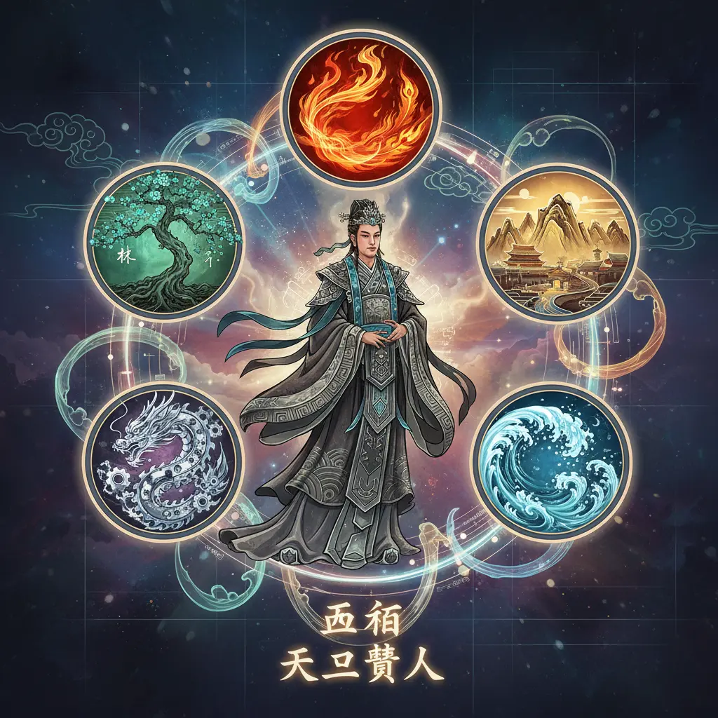 天乙貴人 - 五行