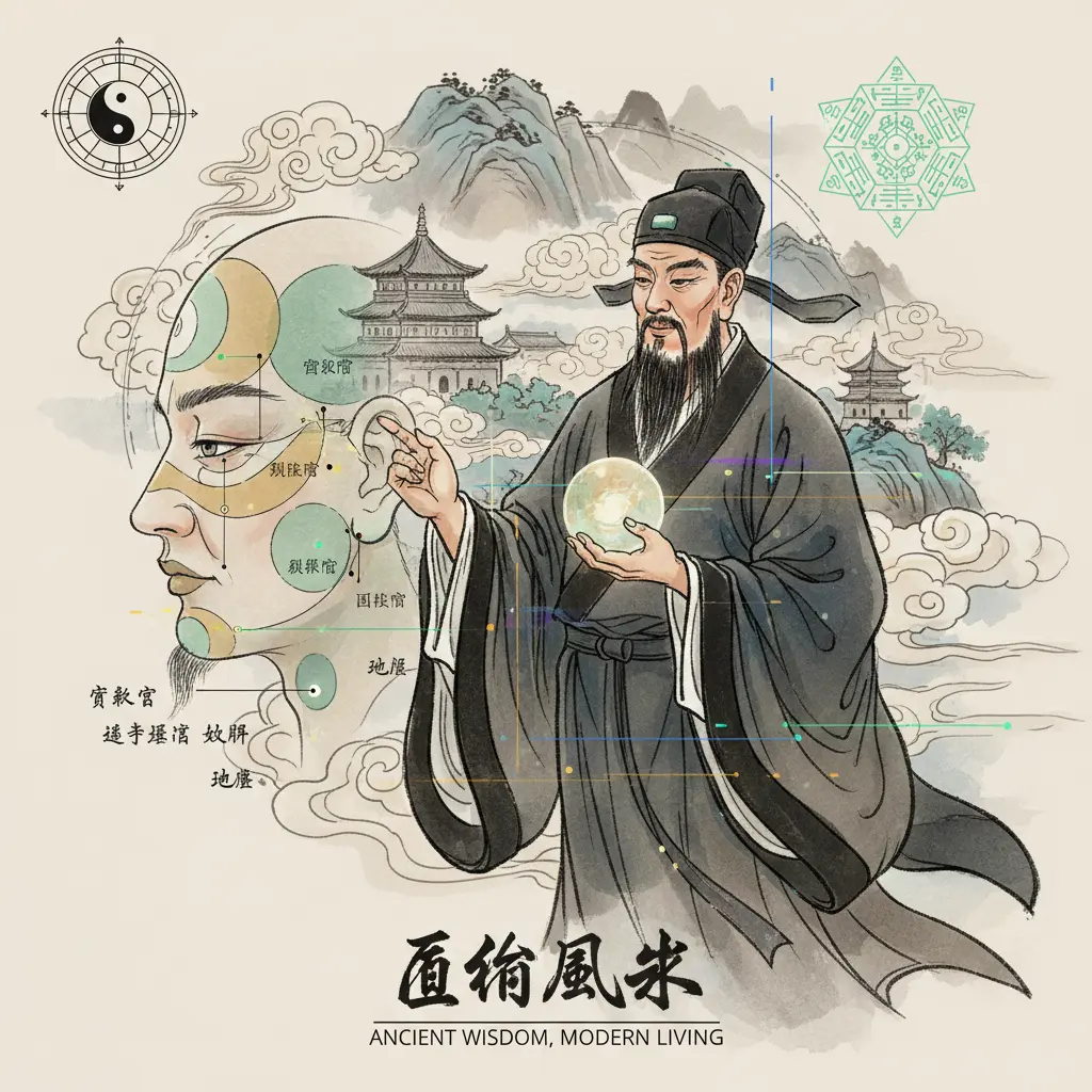 風水師傅 - 面相