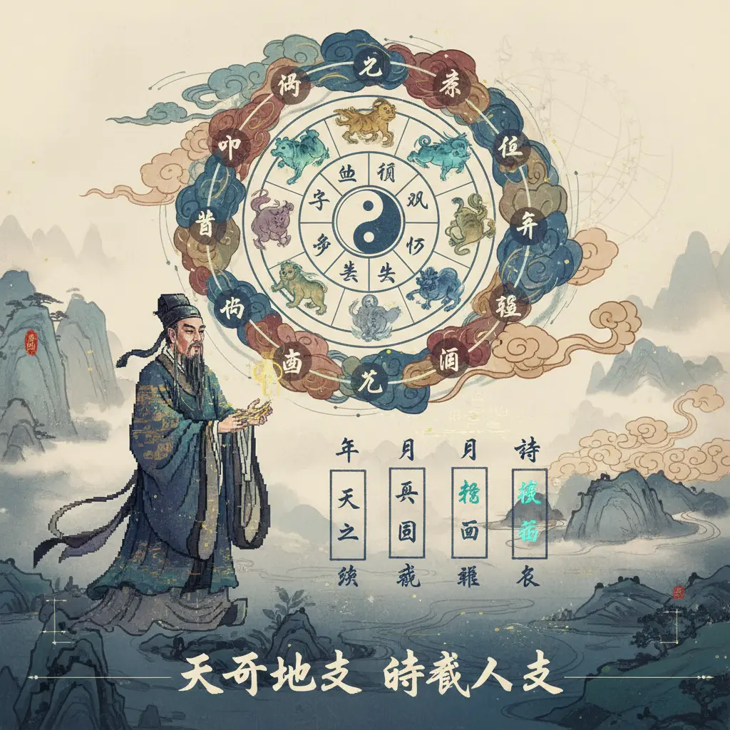 時辰八字 - 天干地支