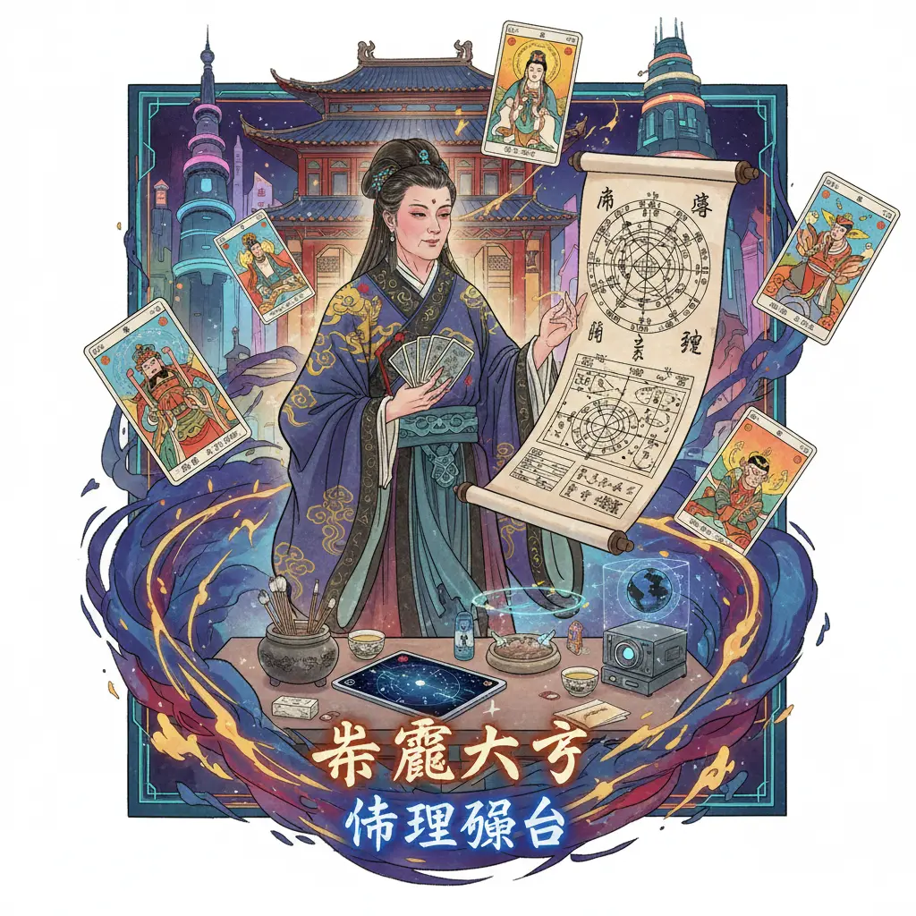 算八字命盤 - 塔羅牌占卜