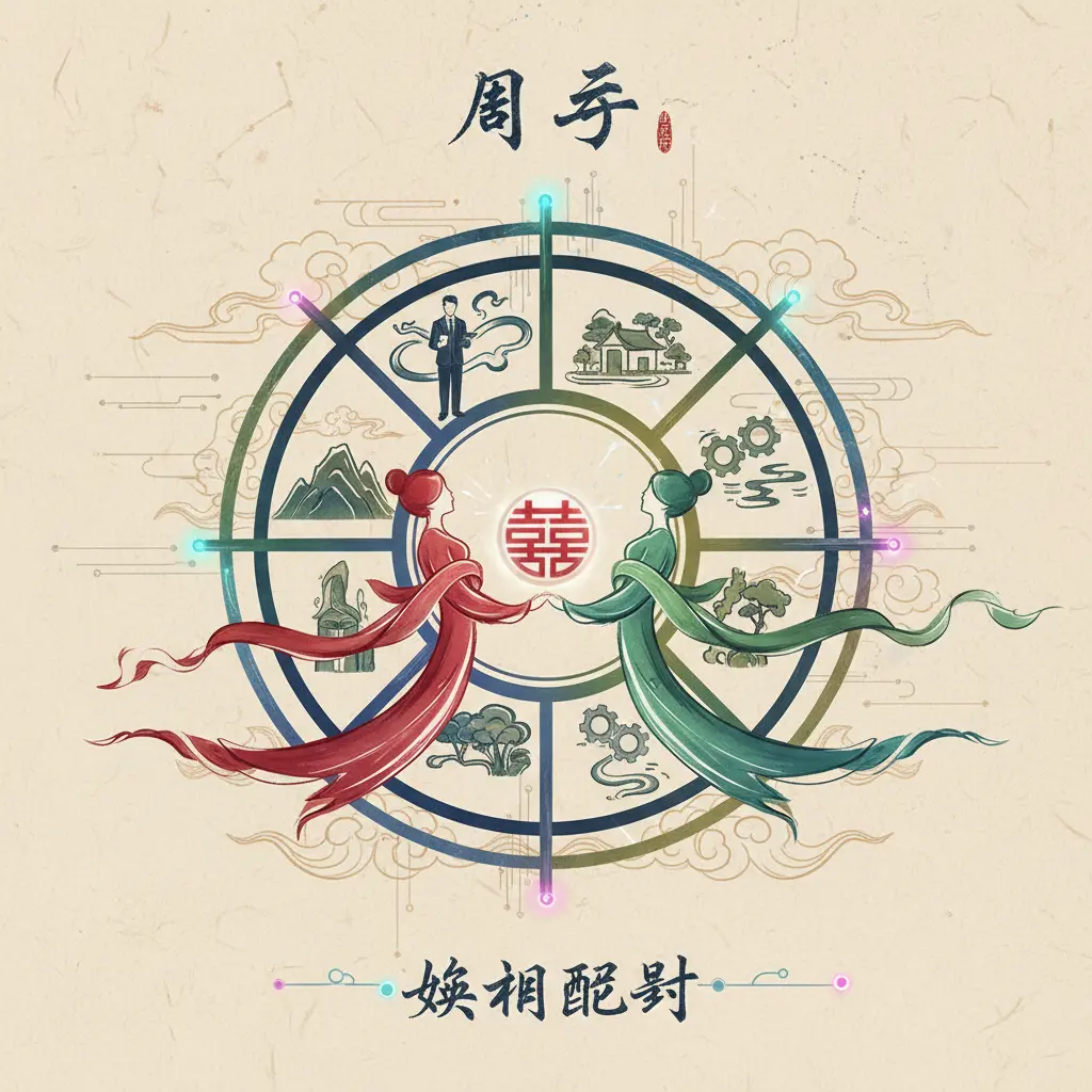 婚姻配對 - 周易