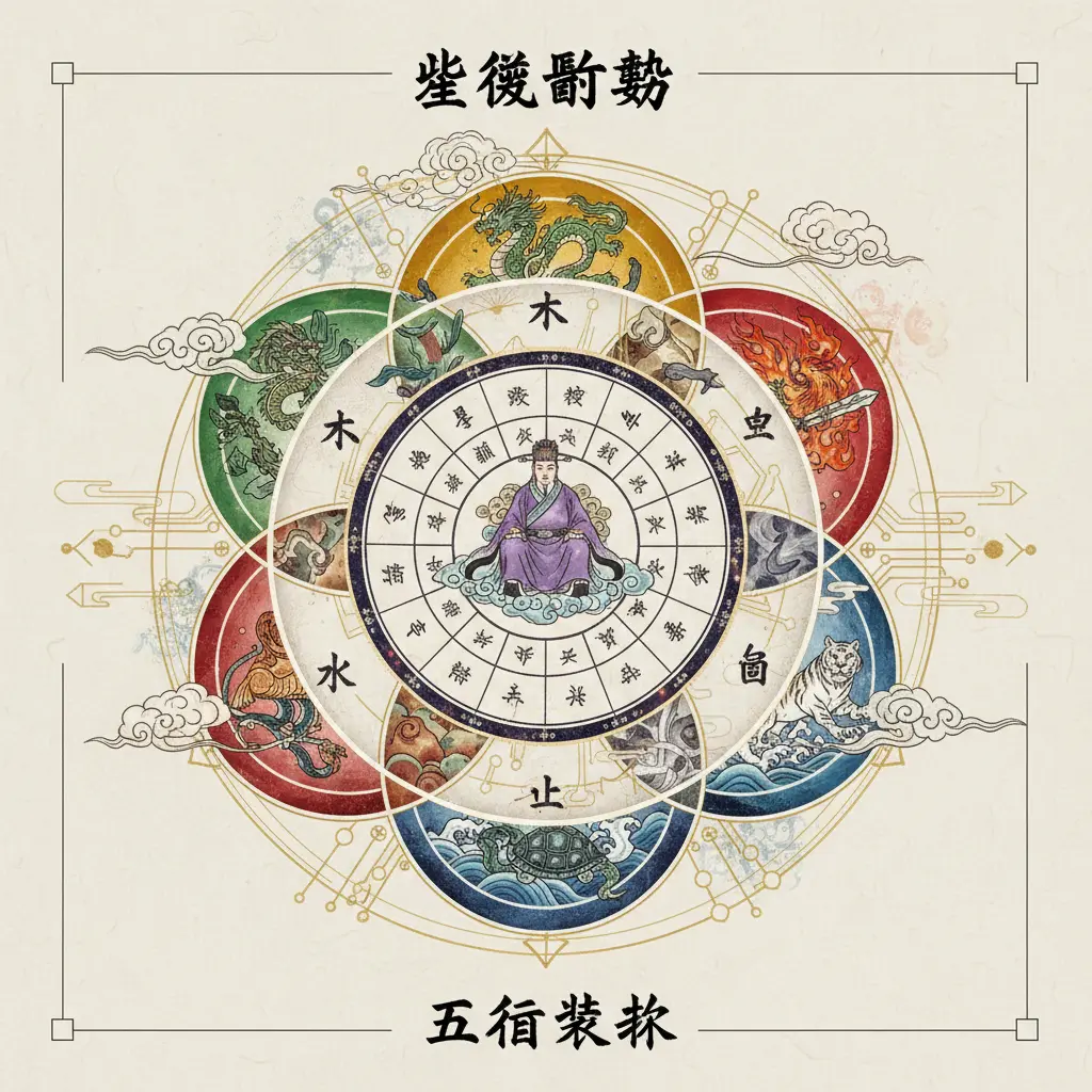 五行結構 - 紫微鬥數